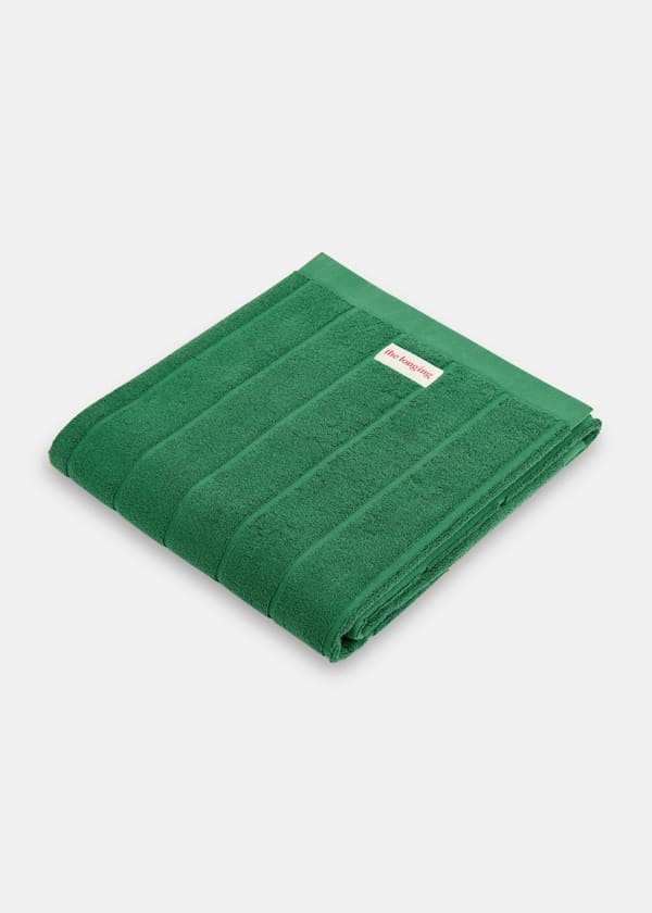 Dark Green The Longing Bath Sheet