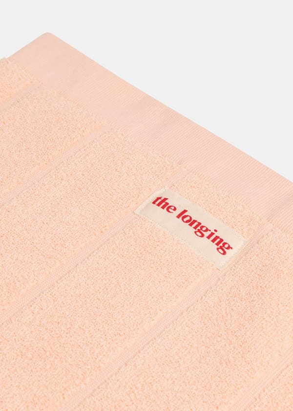 Peach The Longing Bath Sheet
