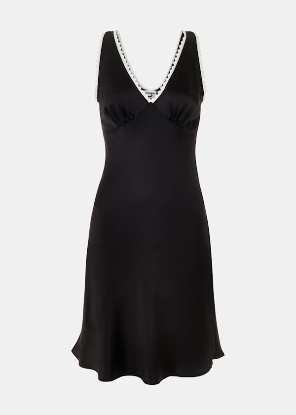 Black Hai Anais Slip Dress