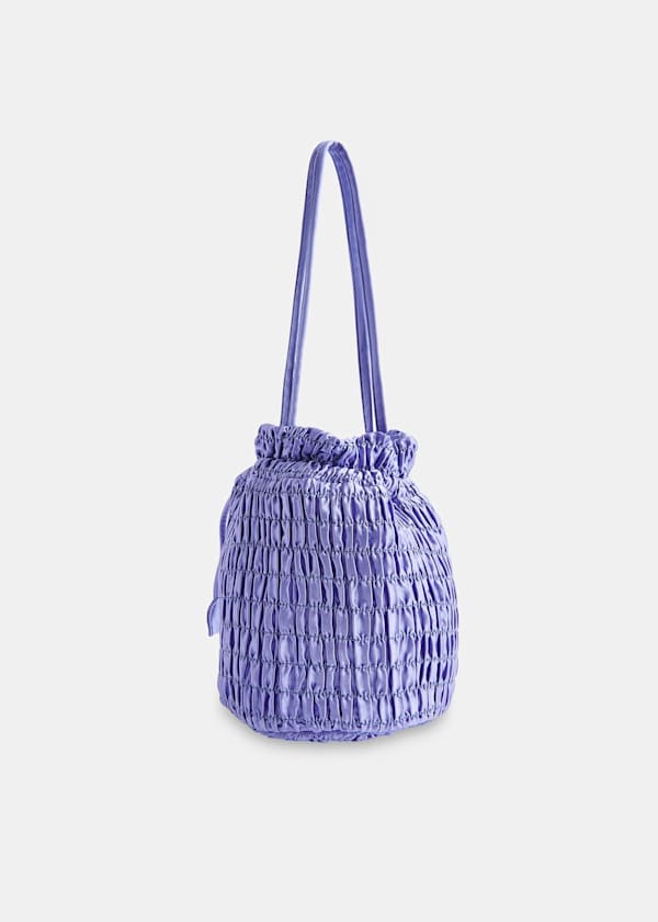 Purple Hai Puff Gina Bag