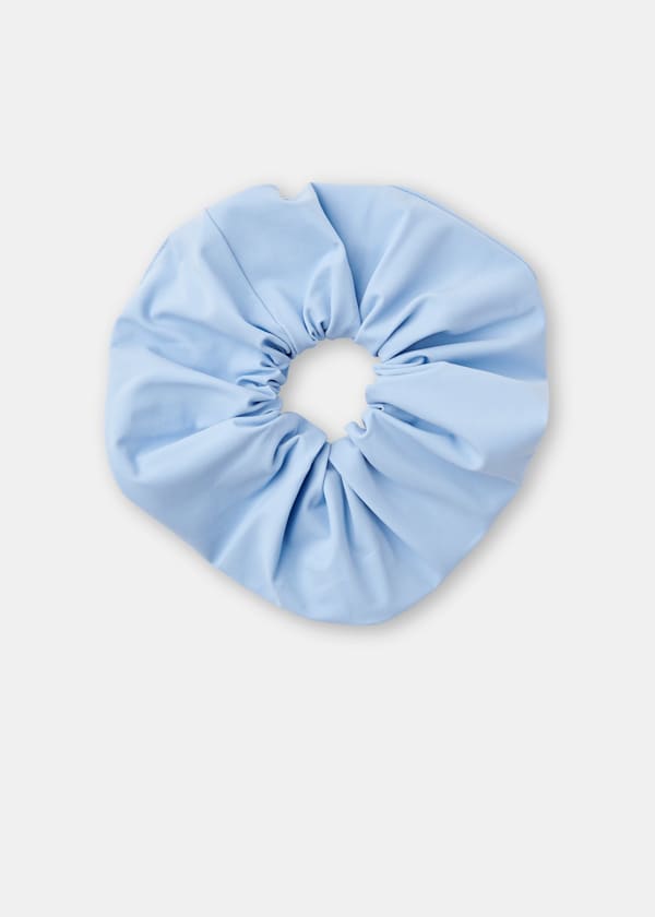 Pale Blue The Longing Swim Scrunchie