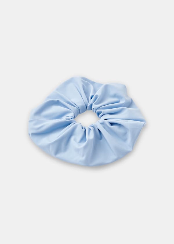 Pale Blue The Longing Swim Scrunchie