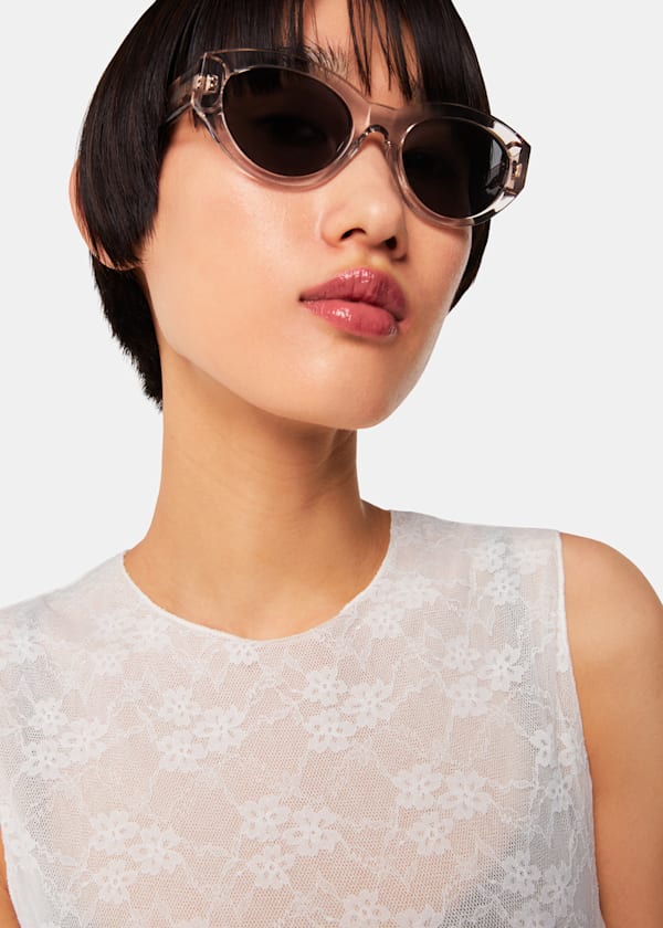 Clear Isle of Eden Felina Sunglasses