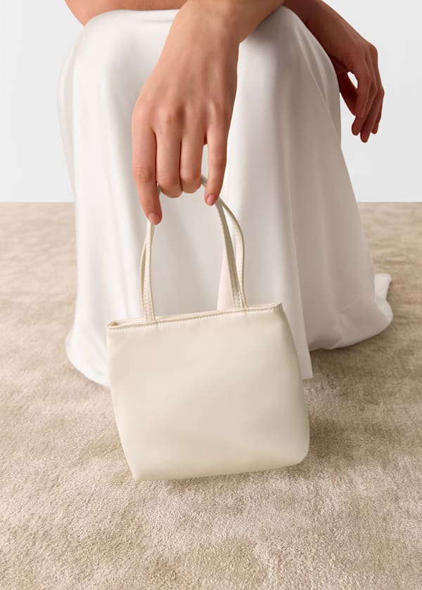 Ivory Hai Little Silk Bag