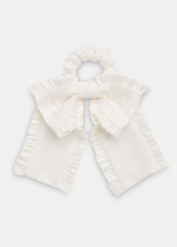 Ivory Hai Aster Scrunchie