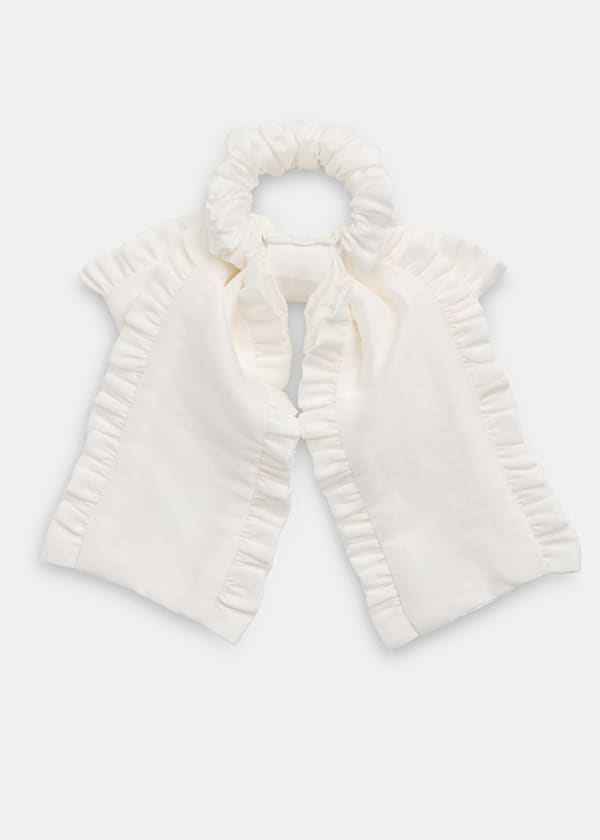 Ivory Hai Aster Scrunchie