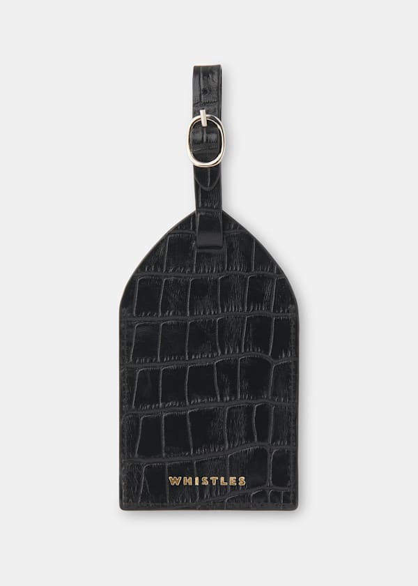 Shiny Croc Luggage Tag