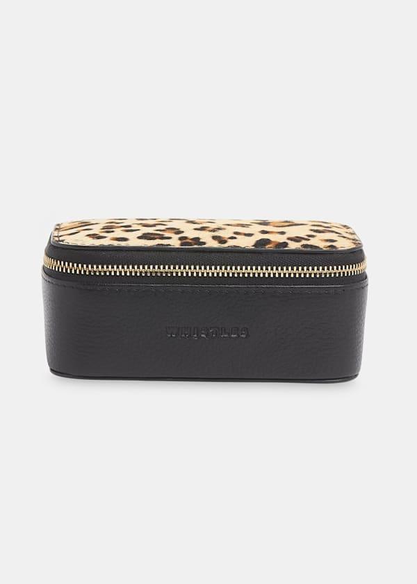 Leopard Print Neve Jewellery Box
