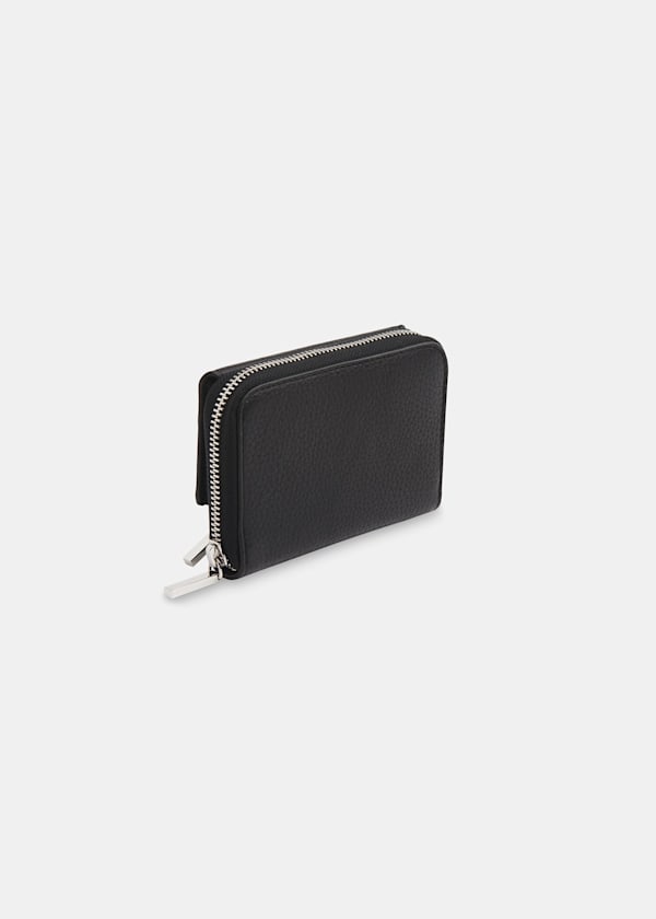 Black Bibi Zip Purse
