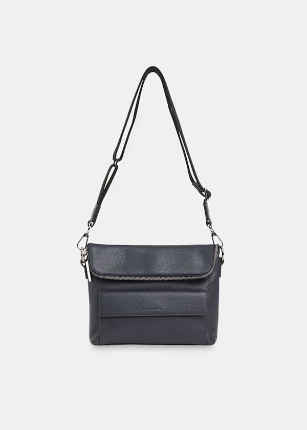 Navy Vida Crossbody Bag