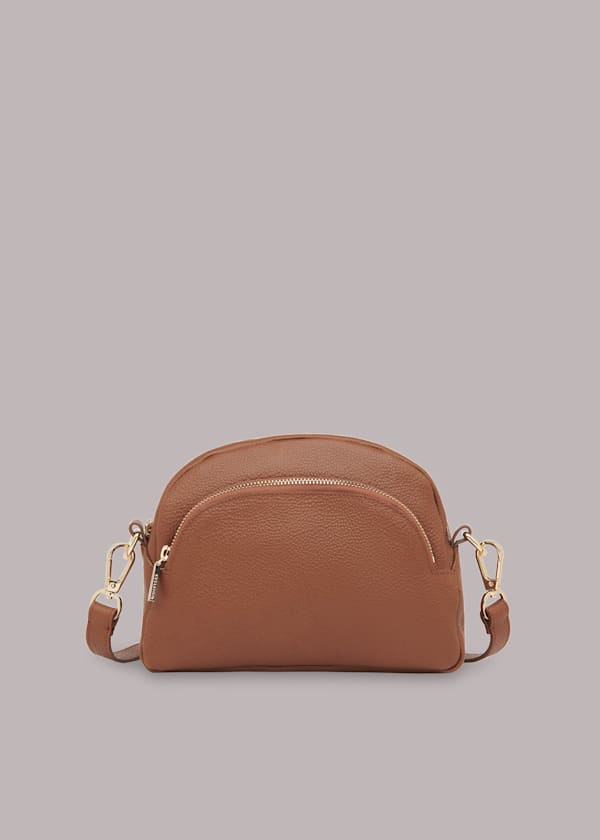 Tan Elmley Crossbody Bag