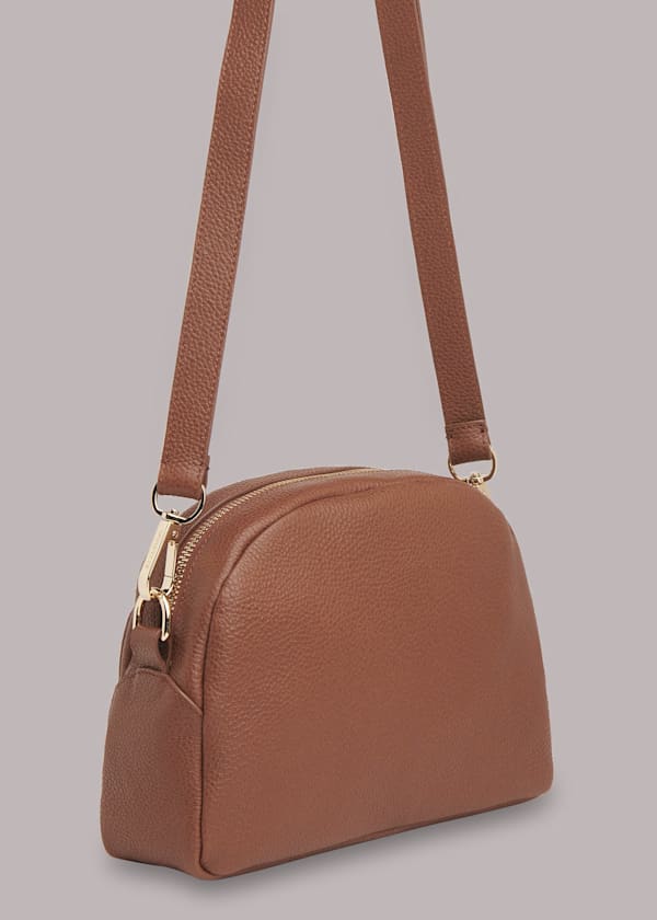 Tan Elmley Crossbody Bag