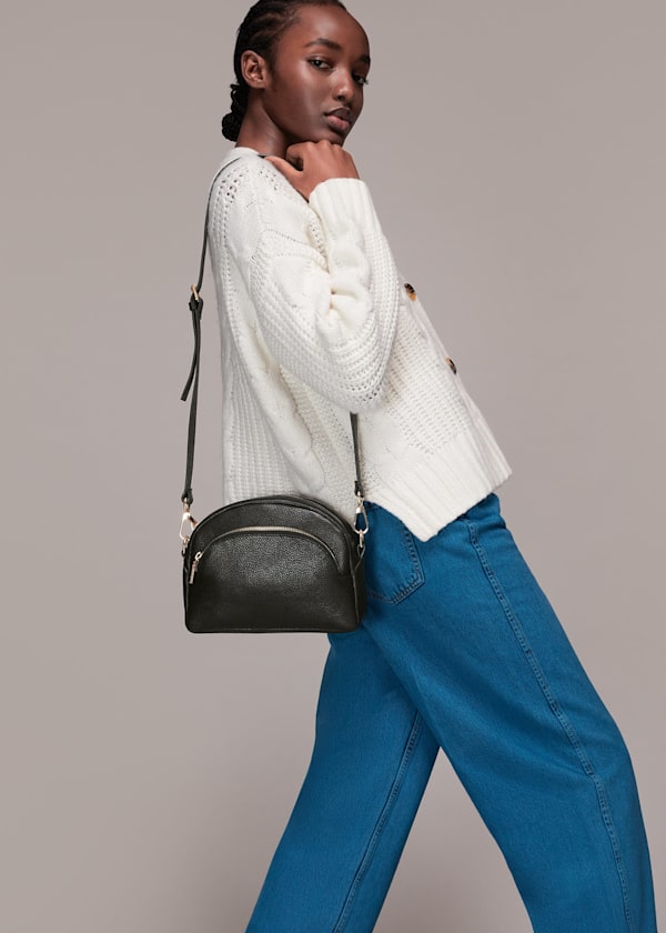 Black Elmley Crossbody Bag
