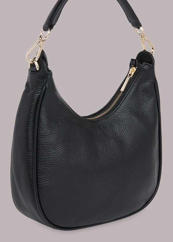 Black Imani Shoulder Bag