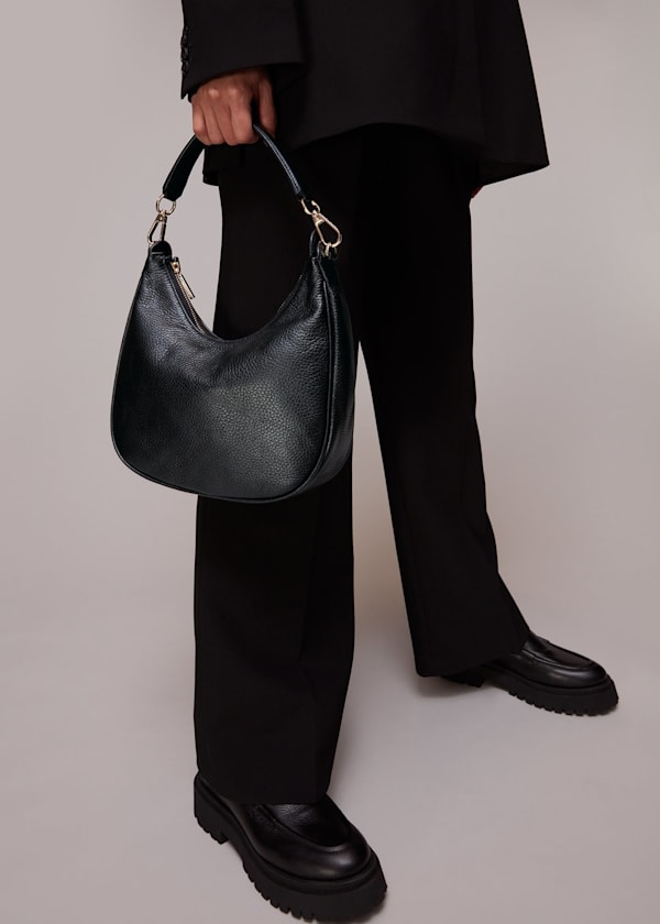Black Imani Shoulder Bag