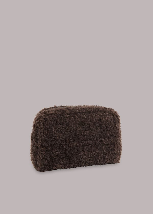 Chocolate Corrine Borg Pouch