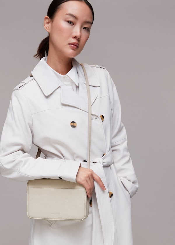 Taupe Carmen Crossbody Bag