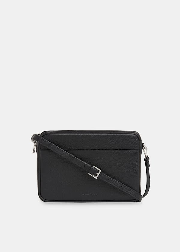Black Carmen Crossbody Bag