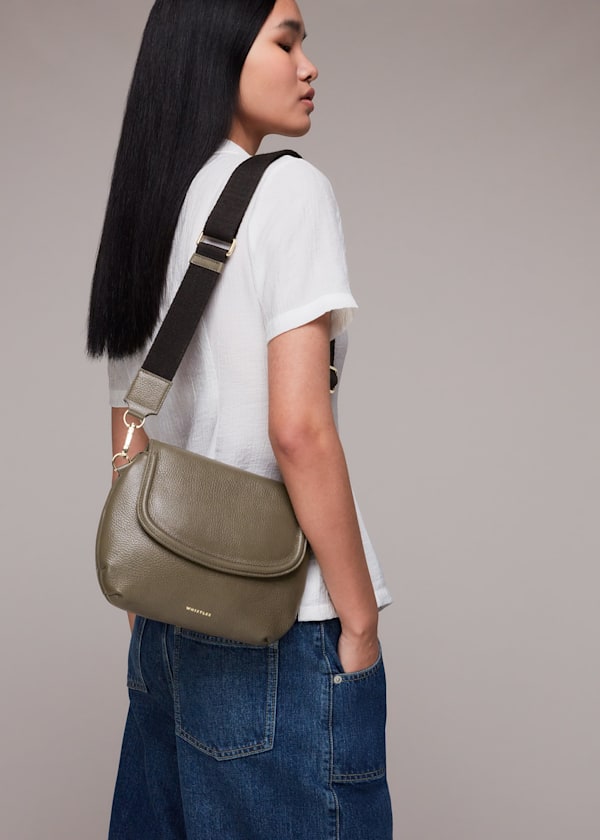 Khaki Nala Soft Saddle Bag