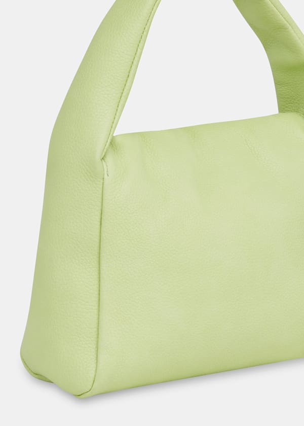 Lime Brooke Puffy Mini Bag