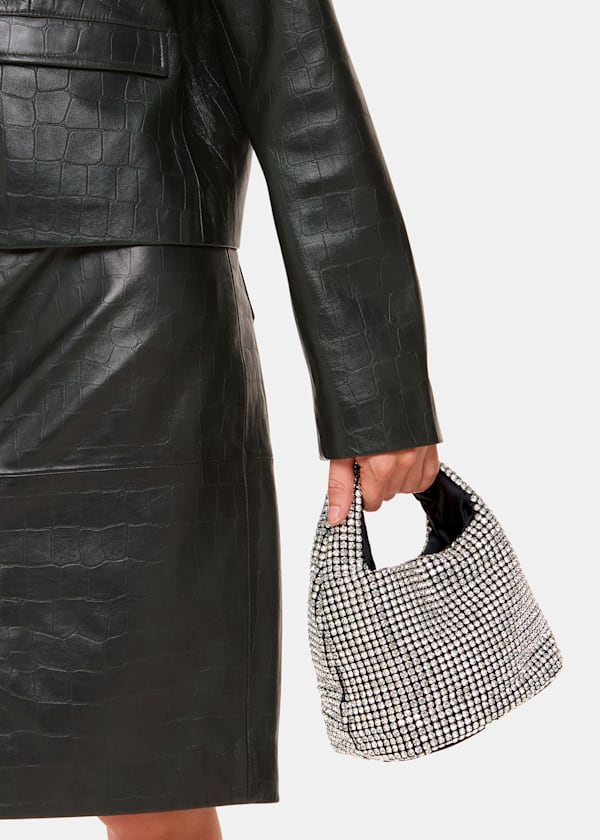 Black Luz Gem Mini Bag