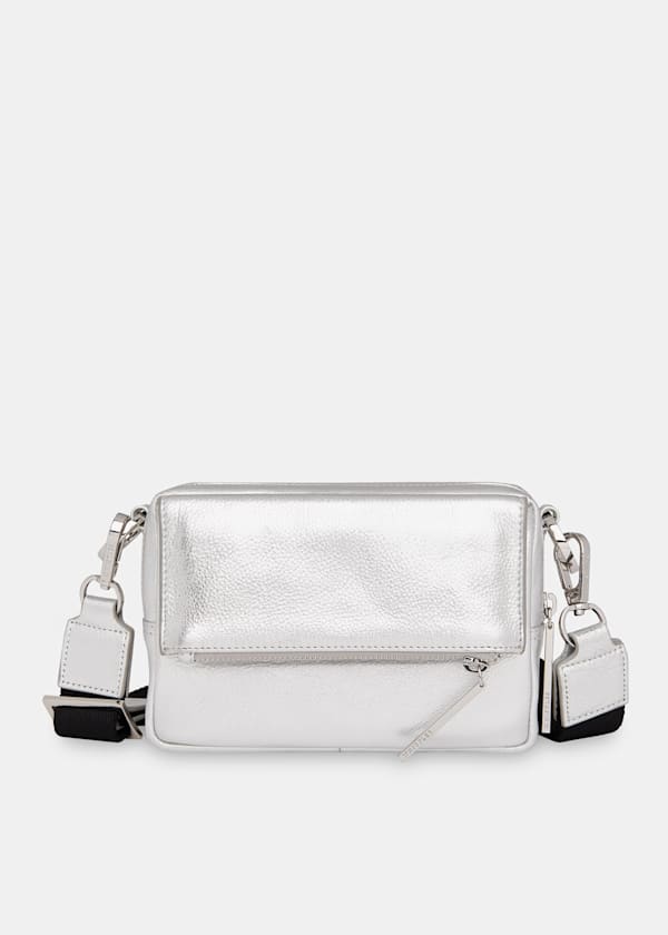Silver Bibi Crossbody Bag