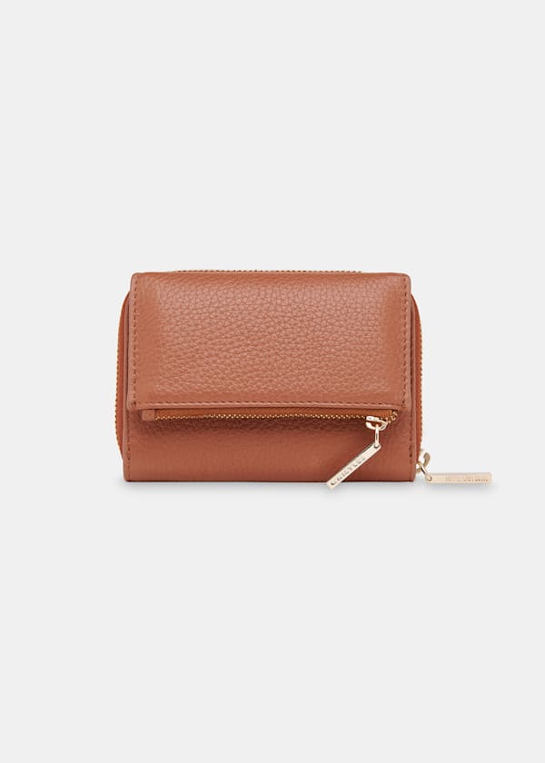 Tan Bibi Zip Purse