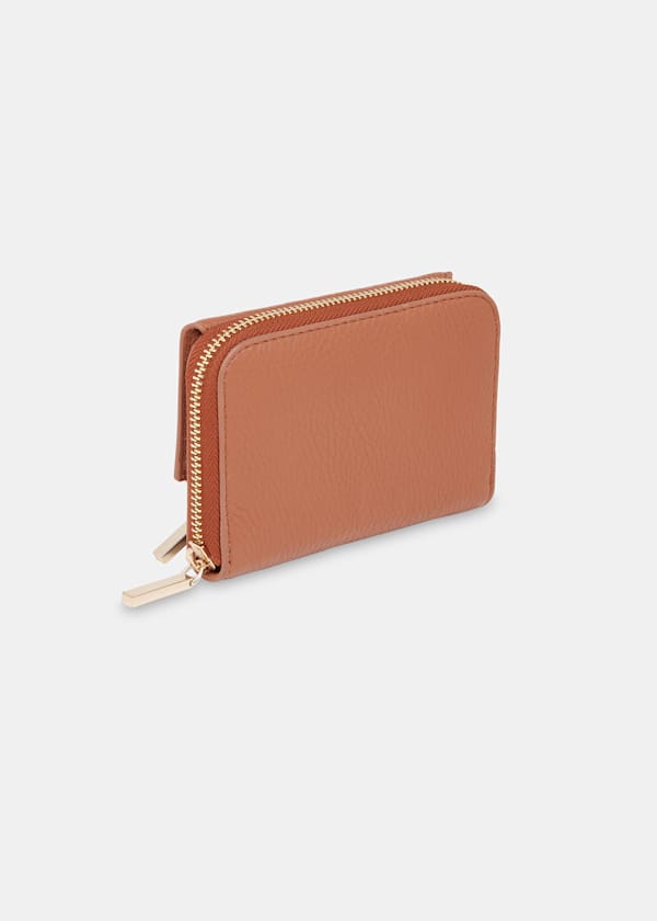 Tan Bibi Zip Purse