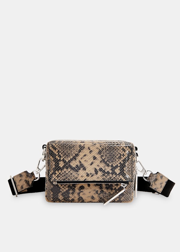 Multicolour Bibi Snake Crossbody Bag