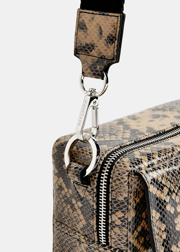 Multicolour Bibi Snake Crossbody Bag