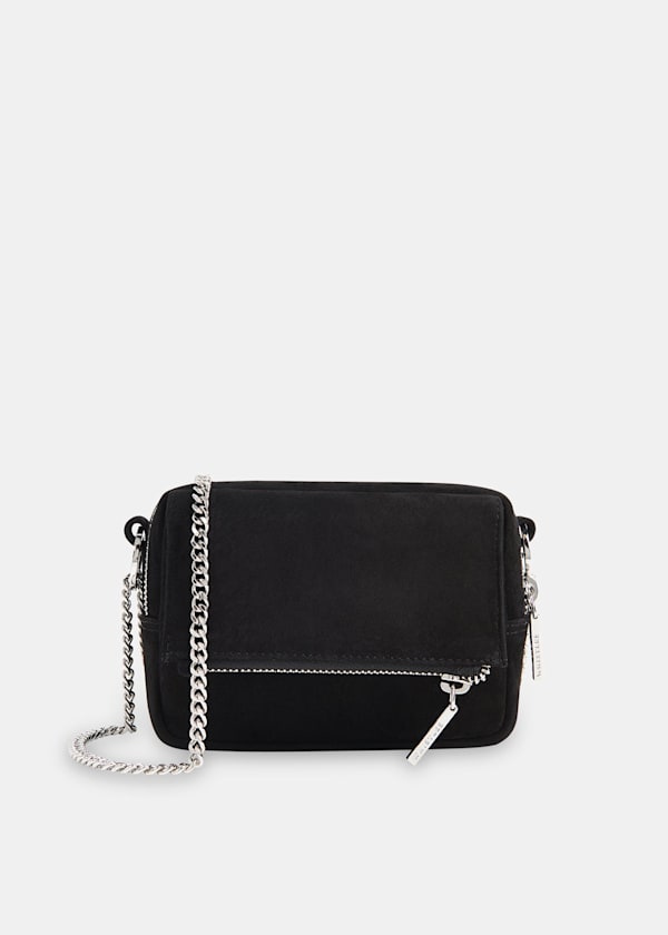 Black Bibi Suede Mini Bag