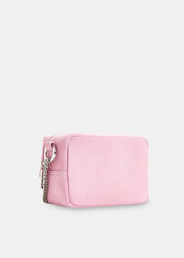 Pale Pink Bibi Suede Mini Bag