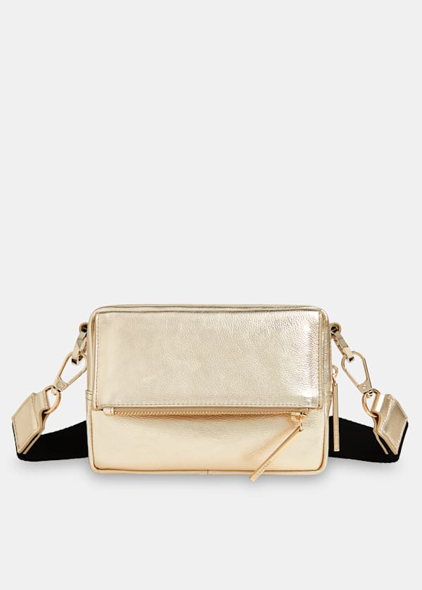 Gold Bibi Crossbody Bag