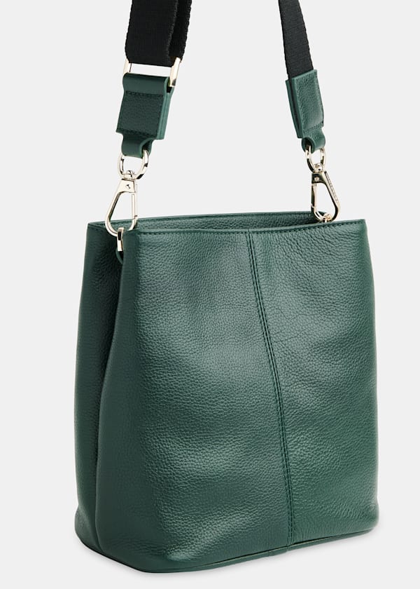 Dark Green Dion Bucket Bag