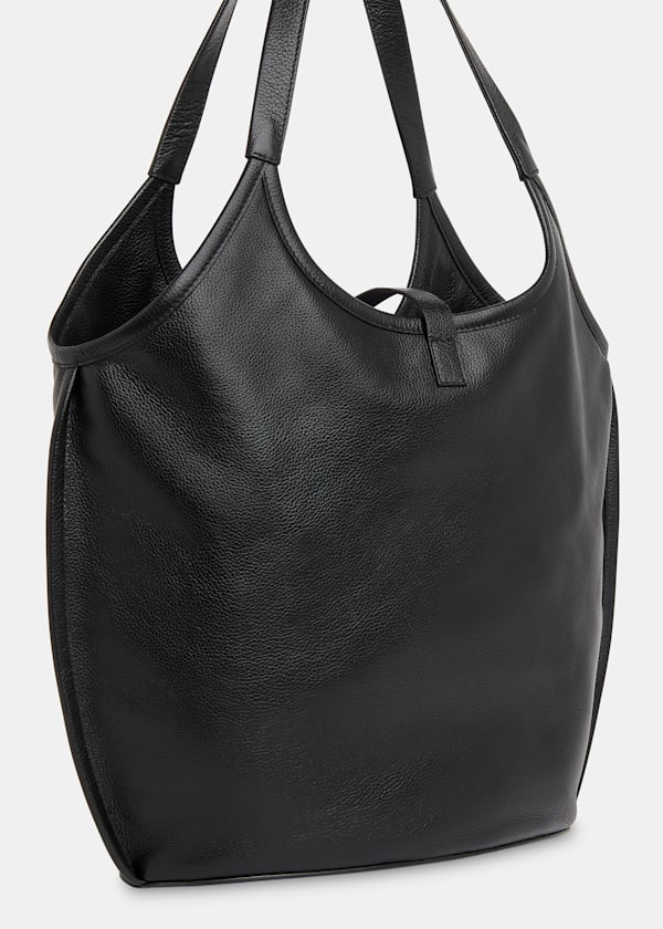 Black Leonora Tote Bag