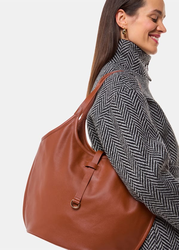 Brown Leonora Tote Bag