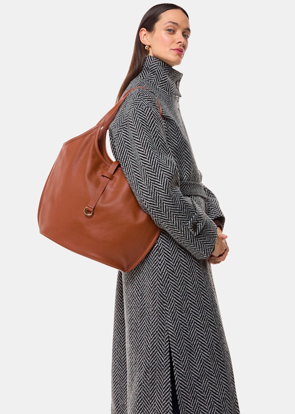 Brown Leonora Tote Bag