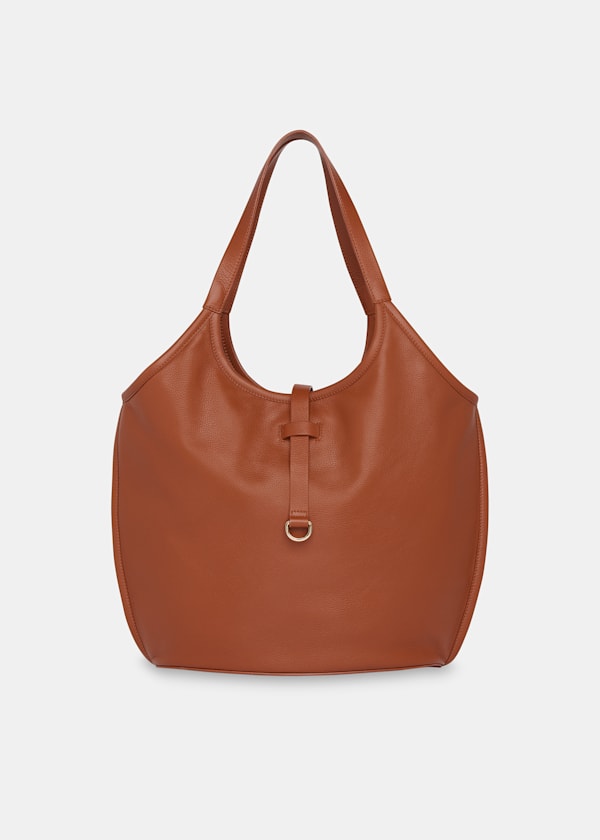 Brown Leonora Tote Bag