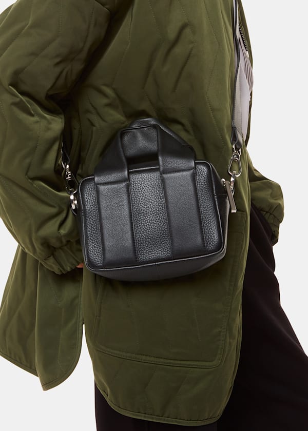 Black Monika Crossbody Bag