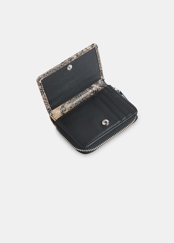Multicolour Koa Snake Compact Purse