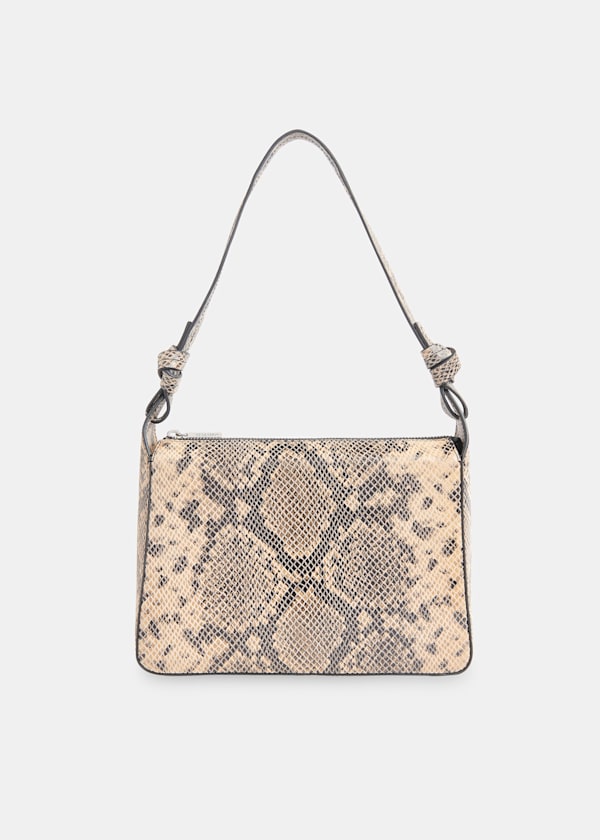 Erica Snake Shoulder Bag