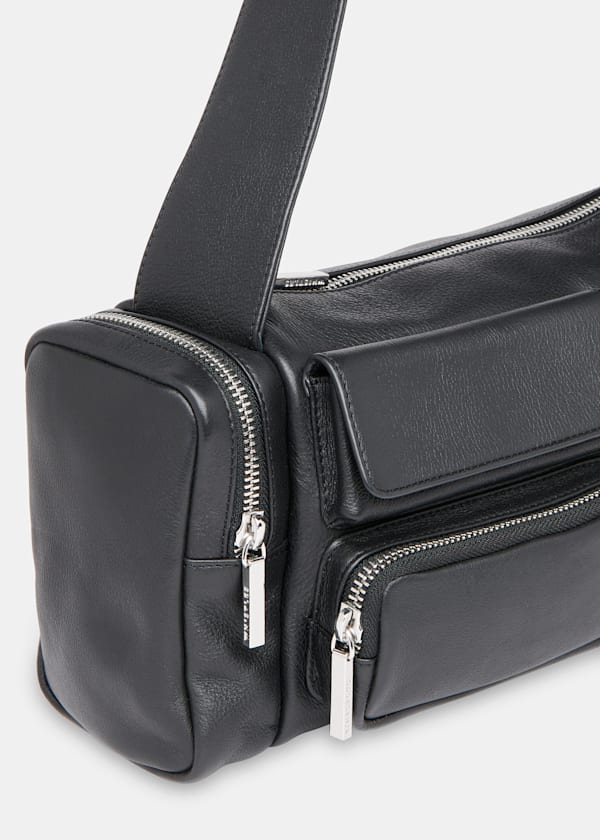 Black Laurina Utility Pocket Bag