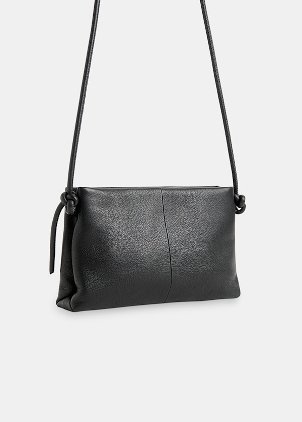 Black Amity Triple Pouch Bag