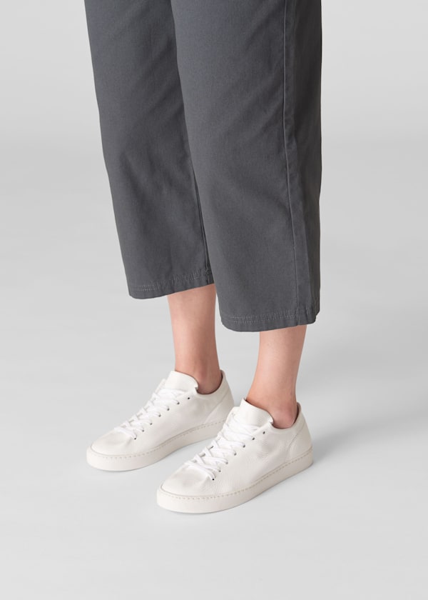 White Folly Unlined Soft Sneaker 