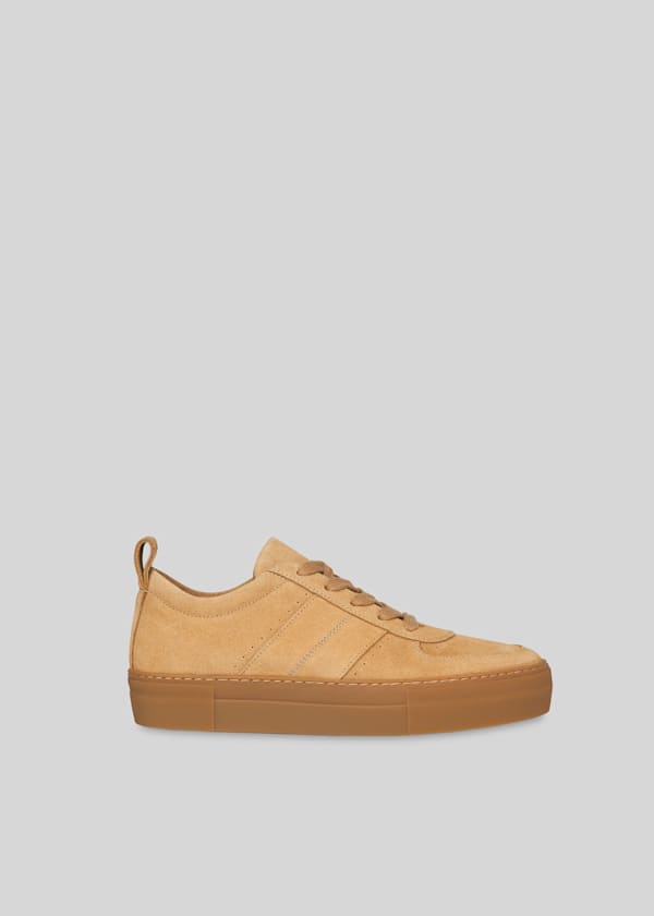 Beige Anna Deep Sole Sneaker 