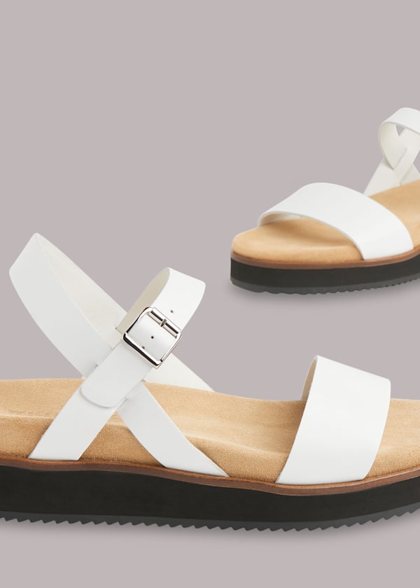 Ivory Nola Footbed Sandal