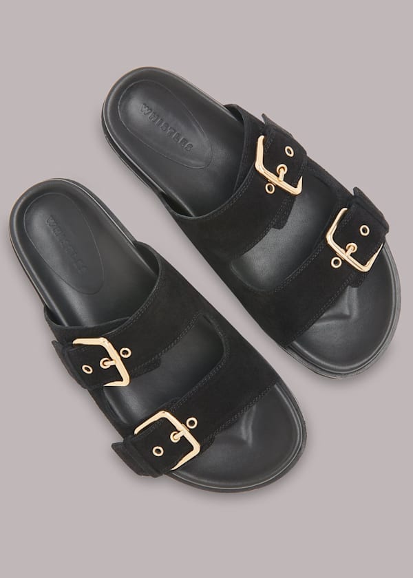 Black Bodie Double Buckle Slide