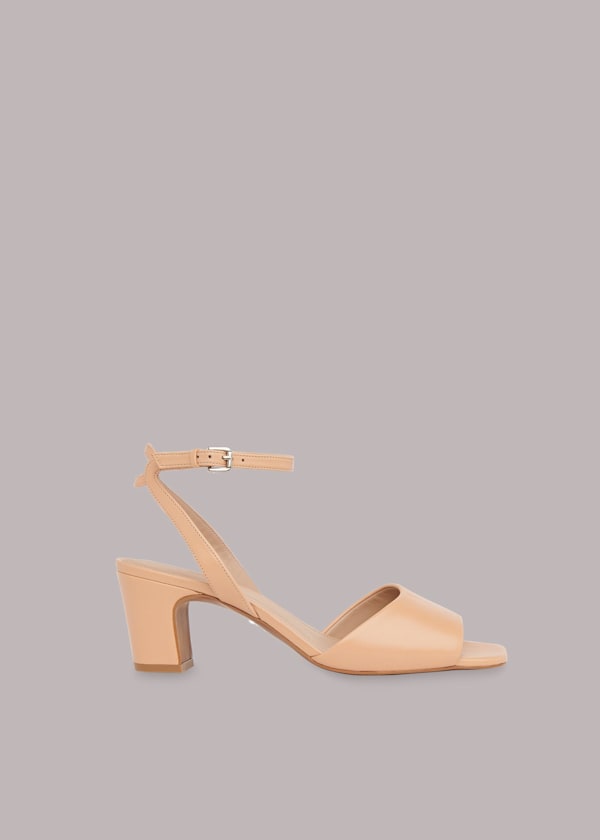 Neutral Emerson Block Heel Sandal