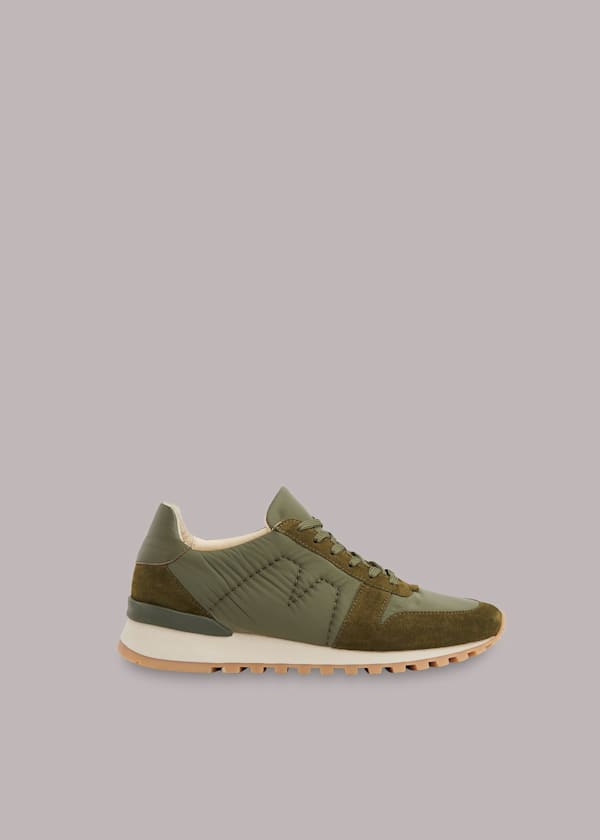 Khaki Silas Padded Runner