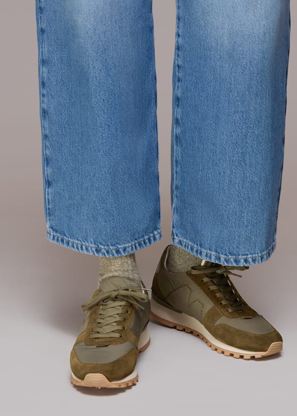 Khaki Silas Padded Runner